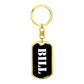 Bill v2 - Luxury Dog Tag Keychain