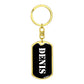 Denis v2 - Luxury Dog Tag Keychain