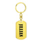 Jillian v01 - Luxury Dog Tag Keychain