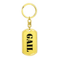 Gail - Luxury Dog Tag Keychain