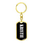 Kristie v03 - Luxury Dog Tag Keychain