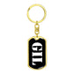 Gil v3 - Luxury Dog Tag Keychain