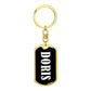 Doris v01w - Luxury Dog Tag Keychain