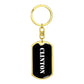Clinton v2 - Luxury Dog Tag Keychain