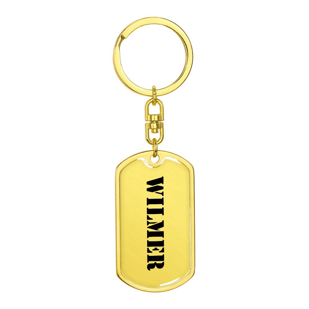 Wilmer - Luxury Dog Tag Keychain