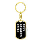 Army Ranger's Uncle v3 - Luxury Dog Tag Keychain