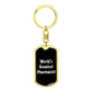 World's Greatest Pharmacist v3 - Luxury Dog Tag Keychain