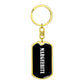 Marguerite v01w - Luxury Dog Tag Keychain