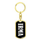 Irma v01w - Luxury Dog Tag Keychain