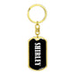 Shirley v01w - Luxury Dog Tag Keychain