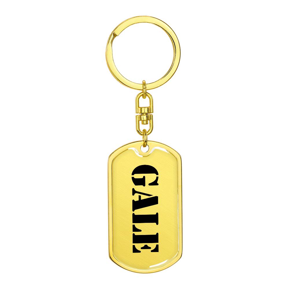 Gale - Luxury Dog Tag Keychain