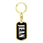 Jean v01w - Luxury Dog Tag Keychain