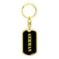German v2 - Luxury Dog Tag Keychain