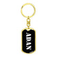Adan v3 - Luxury Dog Tag Keychain