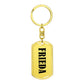 Frieda v01 - Luxury Dog Tag Keychain