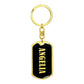 Angelia v02 - Luxury Dog Tag Keychain