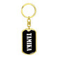 Tamika v03 - Luxury Dog Tag Keychain