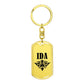 Ida v01a - Luxury Dog Tag Keychain