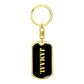 Jamaal v2 - Luxury Dog Tag Keychain