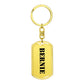 Bernie - Luxury Dog Tag Keychain