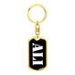 Ali v2 - Luxury Dog Tag Keychain