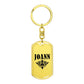 Joann v01a - Luxury Dog Tag Keychain