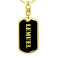Lemuel v2 - Luxury Dog Tag Keychain