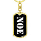 Noe v3 - Luxury Dog Tag Keychain
