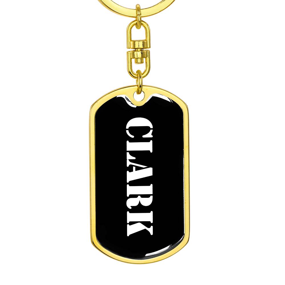 Clark v2 - Luxury Dog Tag Keychain