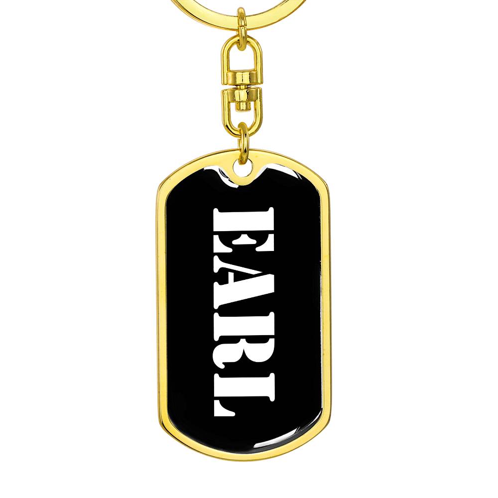 Earl v2 - Luxury Dog Tag Keychain