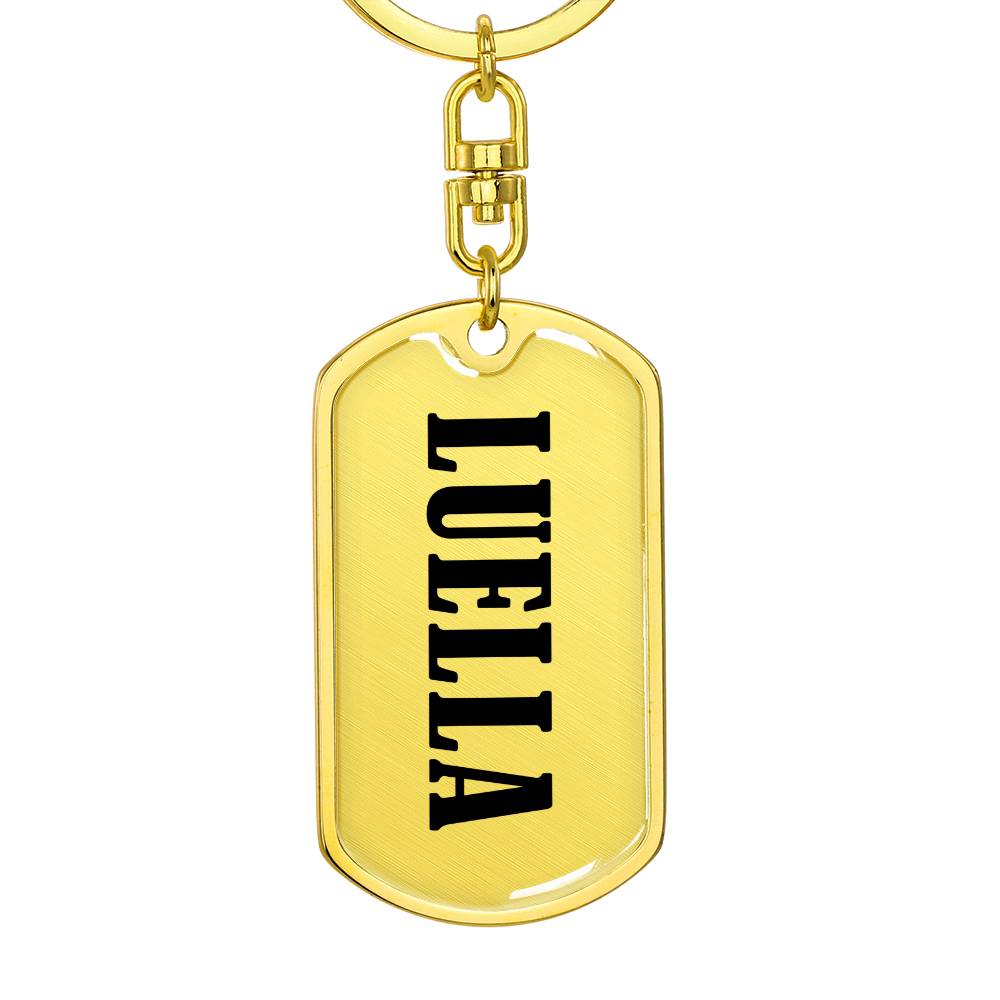 Luella v01 - Luxury Dog Tag Keychain