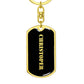 Christoper v2 - Luxury Dog Tag Keychain