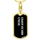Coast Guard Uncle v3 - Luxury Dog Tag Keychain