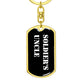 Soldier's Uncle v3 - Luxury Dog Tag Keychain