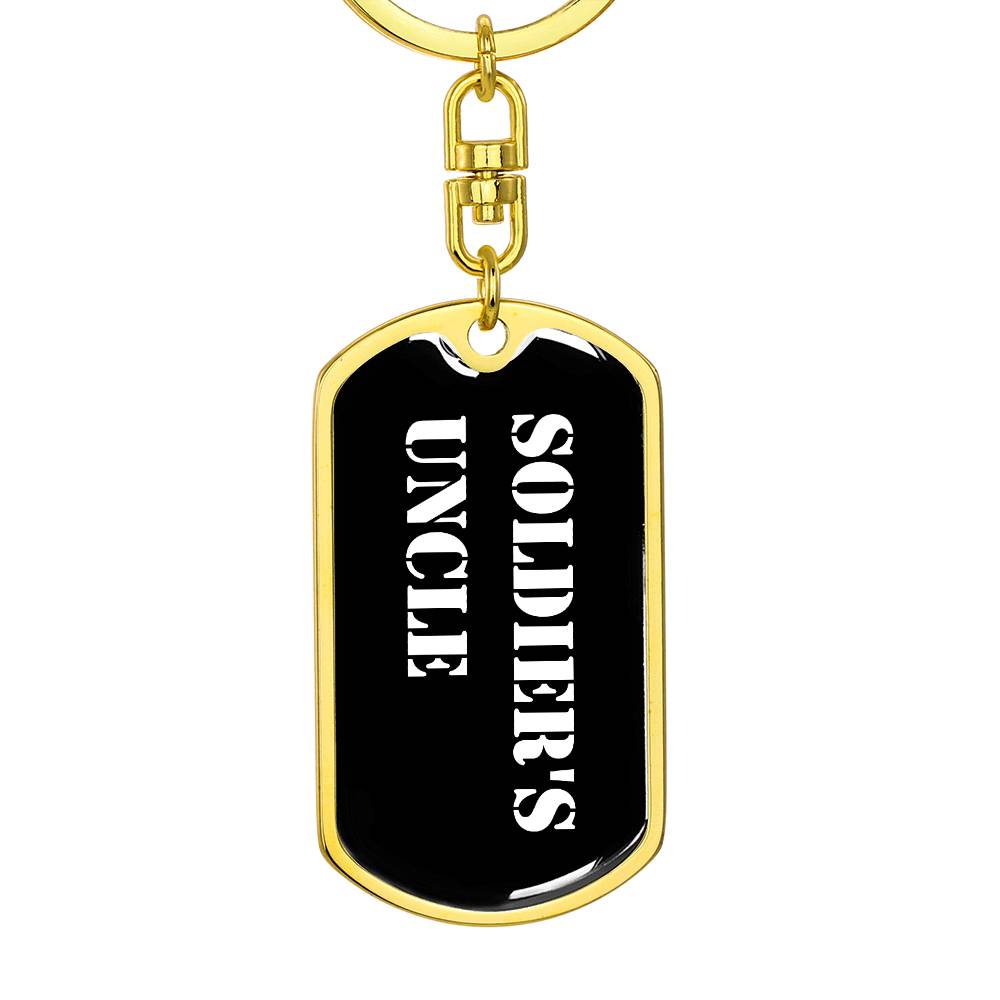 Soldier's Uncle v3 - Luxury Dog Tag Keychain