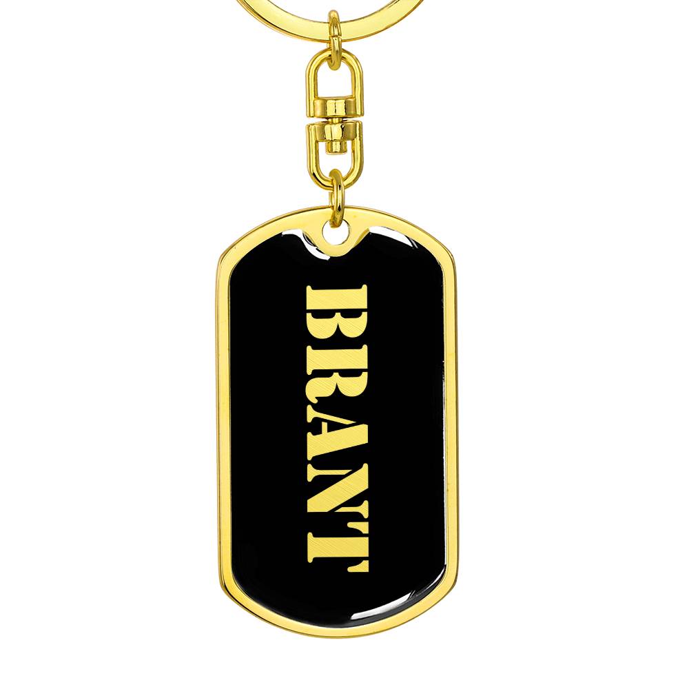 Brant v2 - Luxury Dog Tag Keychain