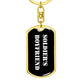 Soldier's Boyfriend v3 - Luxury Dog Tag Keychain