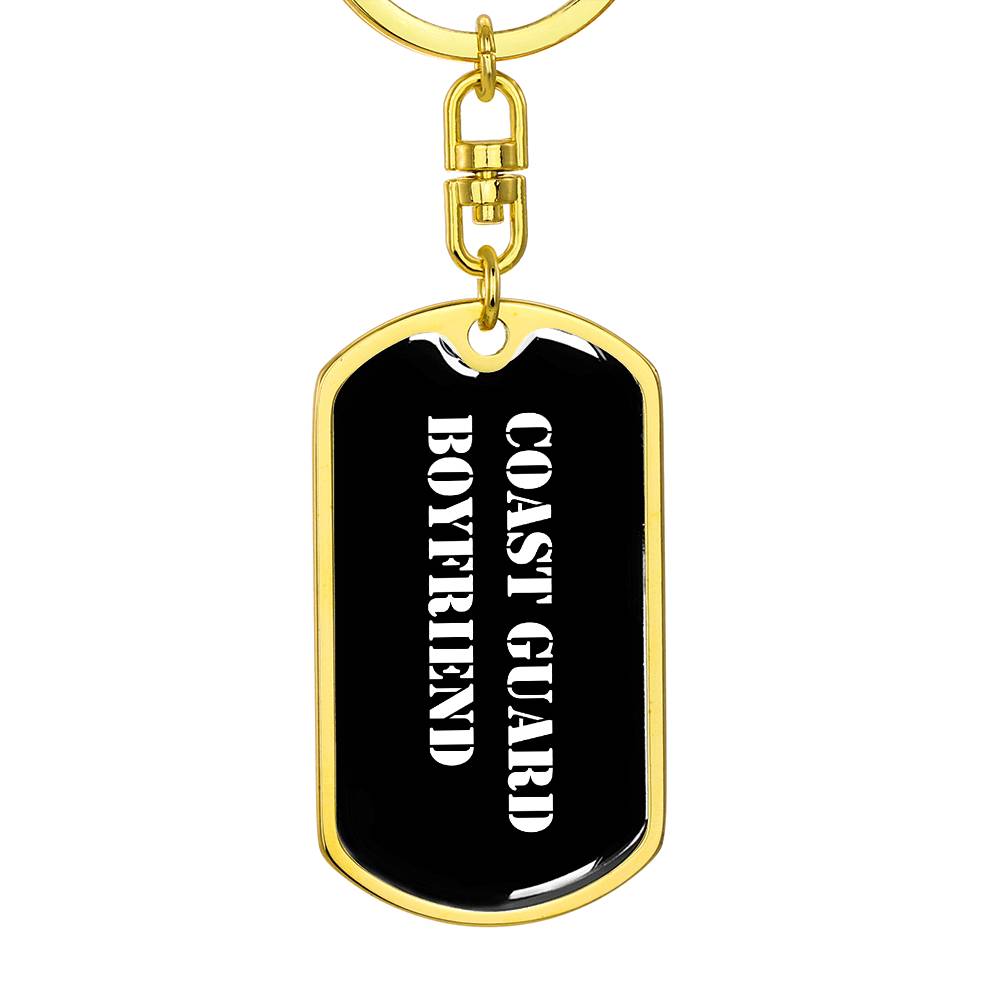 Coast Guard Boyfriend v3 - Luxury Dog Tag Keychain