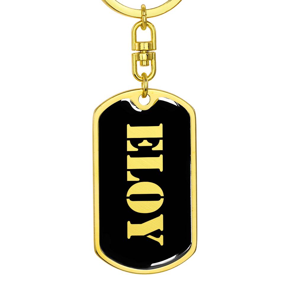 Eloy v2 - Luxury Dog Tag Keychain
