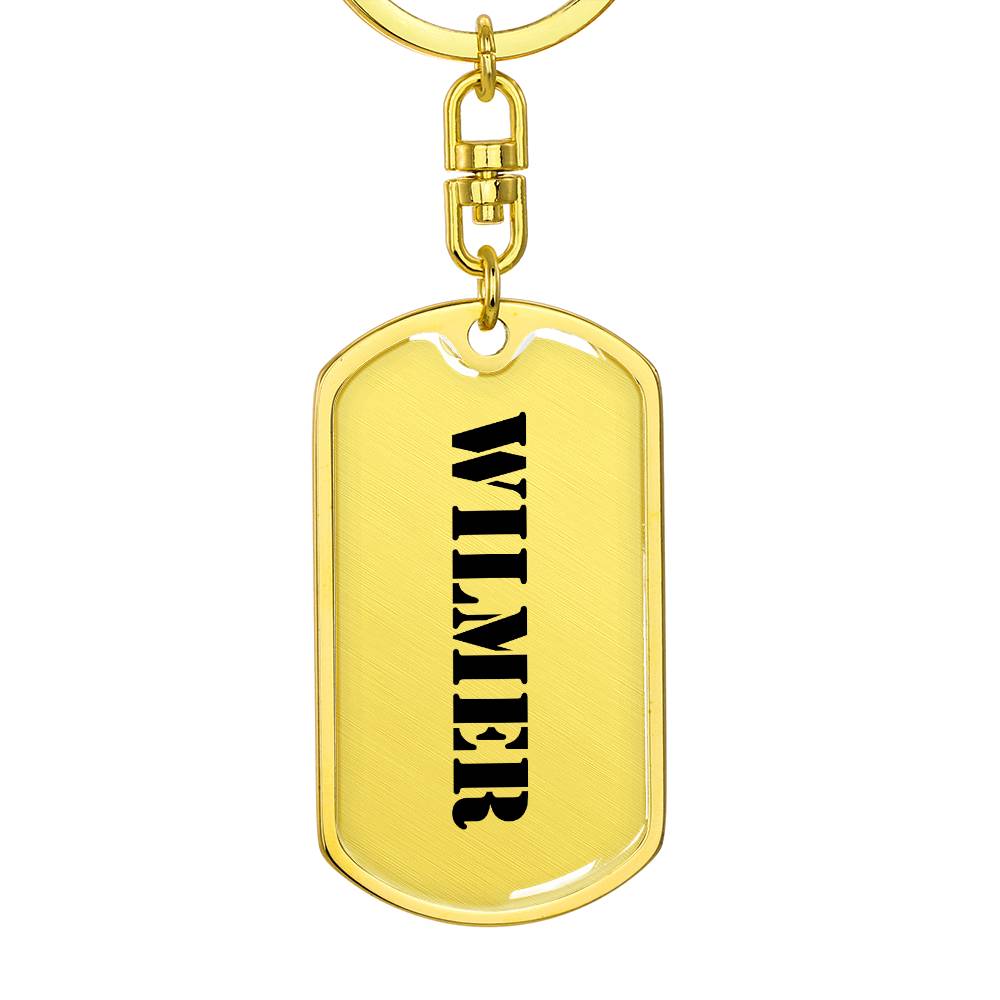 Wilmer - Luxury Dog Tag Keychain