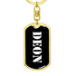 Deon v3 - Luxury Dog Tag Keychain