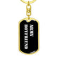 Army Boyfriend v3 - Luxury Dog Tag Keychain