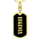 Eugenia v02 - Luxury Dog Tag Keychain