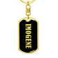Imogene v02 - Luxury Dog Tag Keychain