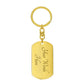 Charlie v2 - Luxury Dog Tag Keychain