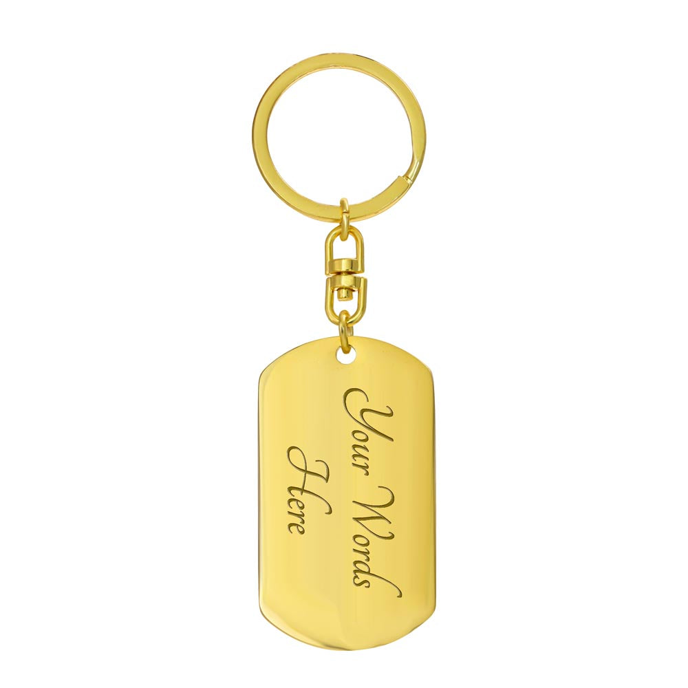 Charlie v2 - Luxury Dog Tag Keychain