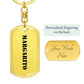 Margarito - Luxury Dog Tag Keychain