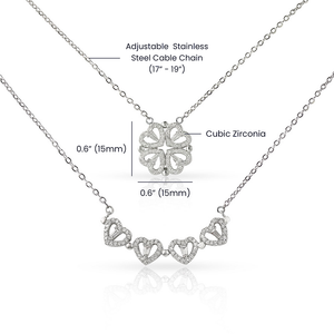 Magnetic Hearts Necklace