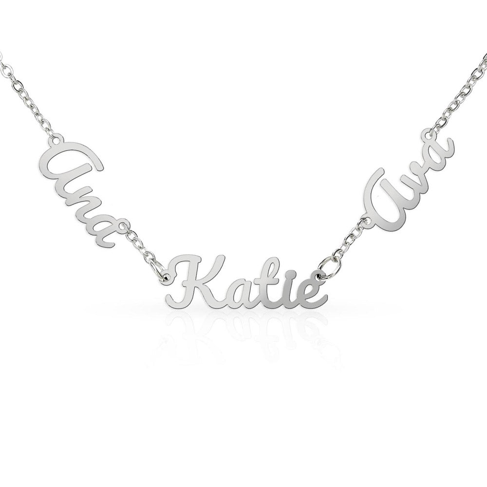 Multiple Name Necklace