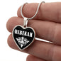 Rebekah v03 - Heart Pendant Luxury Necklace